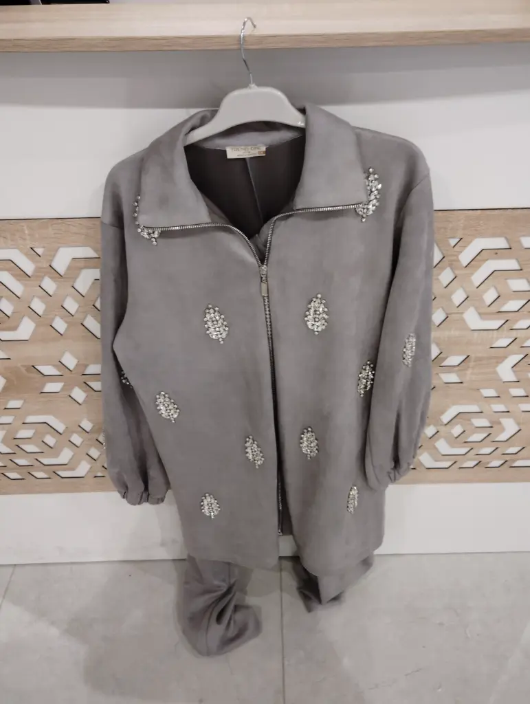 [869-825462-38] Two Piece Set - Gray (38)