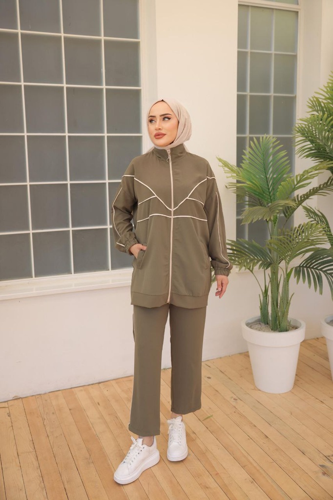 [112024-22531-OILY-S~M] Tracksuit Set Cotton OILY (S~M)