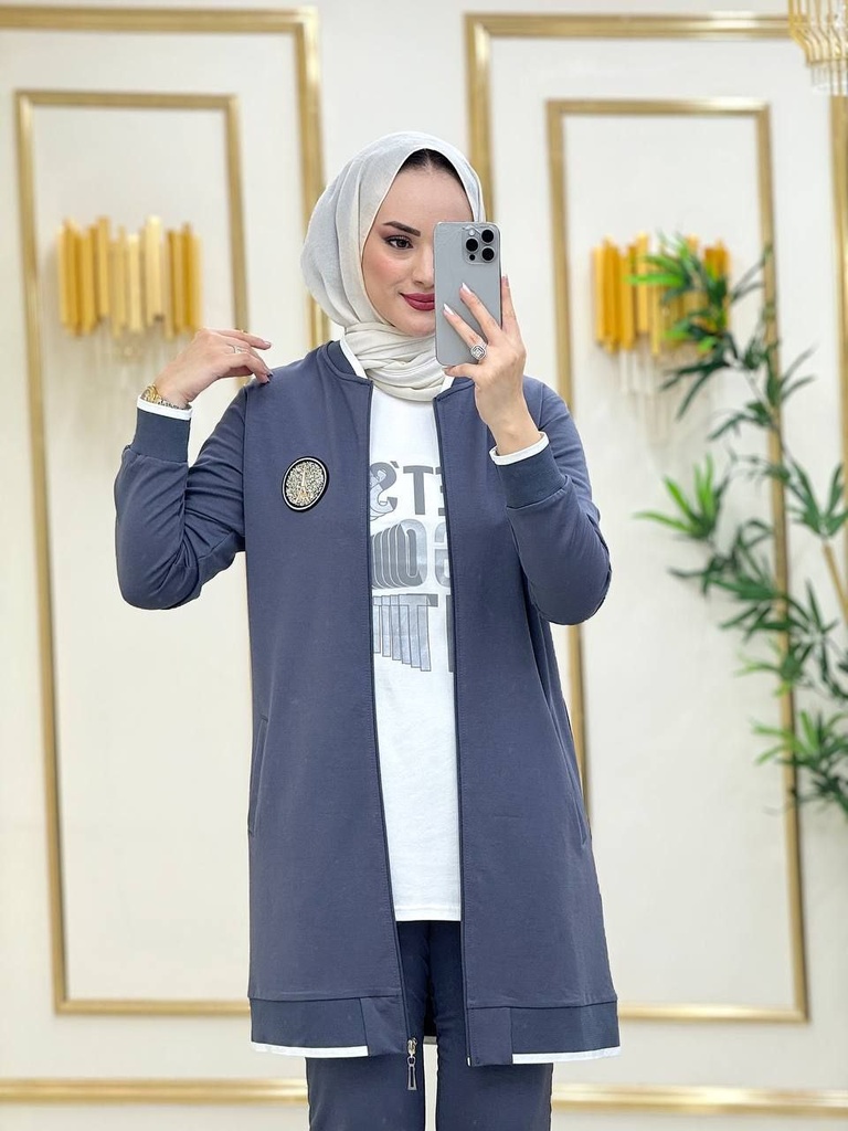 [869-0057-2-46] Triple Set Gray (3XL)